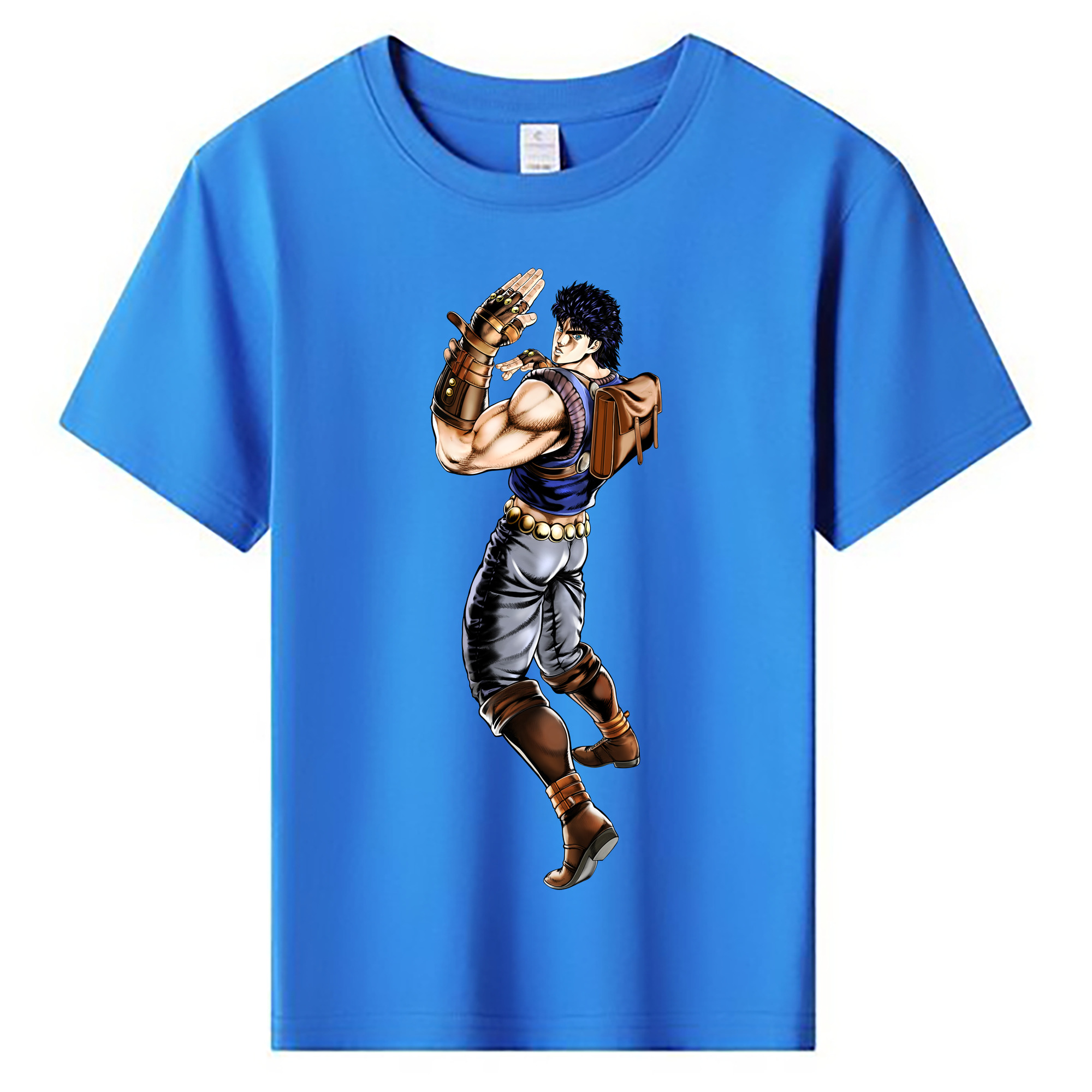 （画像用） ジョジョの奇妙な冒険 /ジョナサン?ジョースター JoJo's Bizarre Adventure Jonathan Joestar 綿100％キッズTシャツ（フロントプリント）